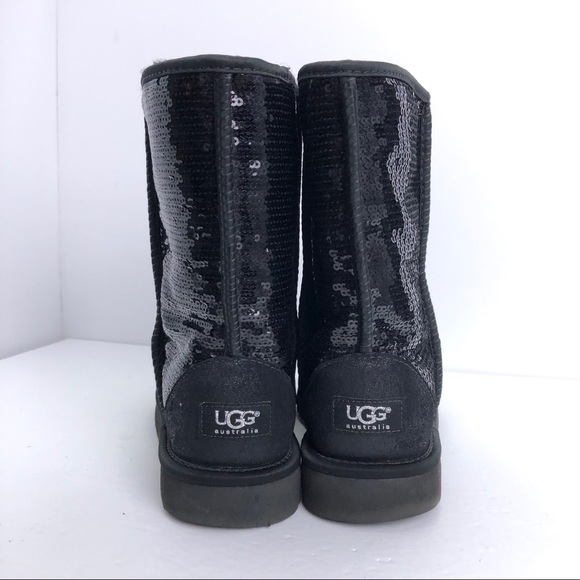UGG Black Sequin Boots! - Picture 3 of 8